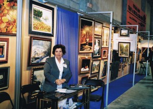 Exposición de Obras de Mila Tocino en ARTERIA-2005
