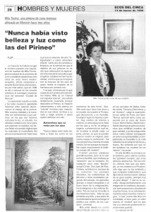 Ecos del Cinca (Marzo de 1999)